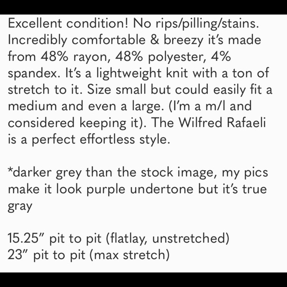 WILFRED *Dark Grey Rafaeli Soft swing dress. - Picture 11 of 11